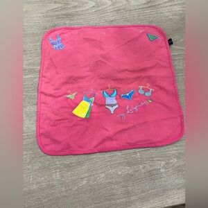 My lingerie pink holder bag